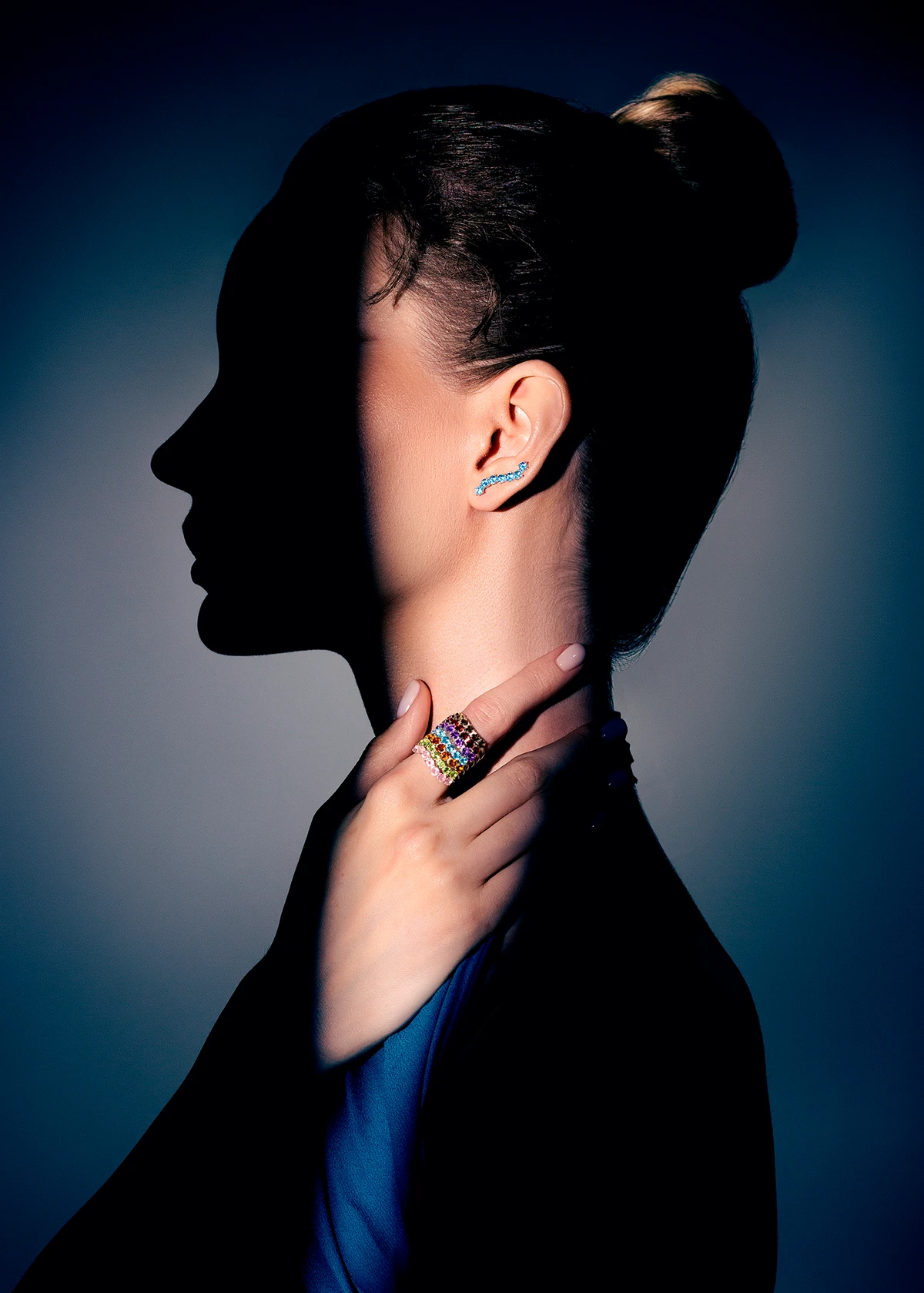 Украшения Lazurit на модели