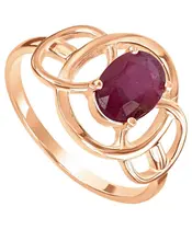 Женские Кольца_Серебро .925_РУБИН__1-Лазурит-Онлайн