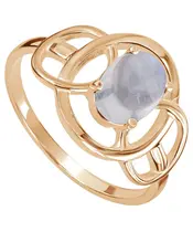 Женские Кольца_Серебро .925_ЛУННЫЙ КАМЕНЬ__1-Лазурит-Онлайн