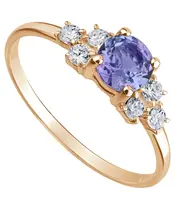 Женские Кольца_Серебро .925_ТАНЗАНИТ_Нанокристалл_1-Лазурит-Онлайн