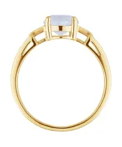 Женские Кольца_Серебро .925_ЛУННЫЙ КАМЕНЬ__4-Лазурит-Онлайн