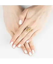 Женские Кольца_Серебро .925_ЦИТРИН__7-Лазурит-Онлайн