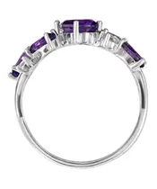 Женские Кольца_Серебро .925_АМЕТИСТ_Нанокристалл_3-Лазурит-Онлайн