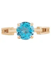 Женские Кольца_Серебро .925_ТОПАЗ__3-Лазурит-Онлайн