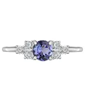 Женские Кольца_Серебро .925_ТУРМАЛИН_Нанокристалл_3-Лазурит-Онлайн