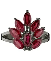 Женские Кольца_Серебро .925_РУБИН__3-Лазурит-Онлайн