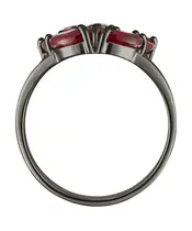 Женские Кольца_Серебро .925_РУБИН__4-Лазурит-Онлайн