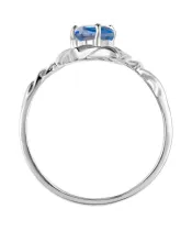 Женские Кольца_Серебро .925__Нанокристалл_4-Лазурит-Онлайн