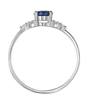 Женские Кольца_Серебро .925_КИАНИТ_Нанокристалл_3-Лазурит-Онлайн