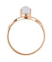 Женские Кольца_Серебро .925_ЛУННЫЙ КАМЕНЬ__4-Лазурит-Онлайн