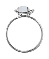 Женские Кольца_Серебро .925_ЛУННЫЙ КАМЕНЬ__4-Лазурит-Онлайн