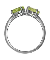 Женские Кольца_Серебро .925_ХРИЗОЛИТ__3-Лазурит-Онлайн