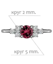 Женские Кольца_Серебро .925_ТУРМАЛИН_Нанокристалл_2-Лазурит-Онлайн