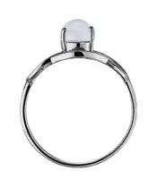 Женские Кольца_Серебро .925_ЛУННЫЙ КАМЕНЬ__4-Лазурит-Онлайн