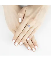 Женские Кольца_Серебро .925_ТАНЗАНИТ_Нанокристалл_7-Лазурит-Онлайн