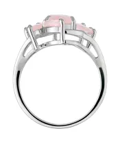 Женские Кольца_Серебро .925_КВАРЦ__4-Лазурит-Онлайн