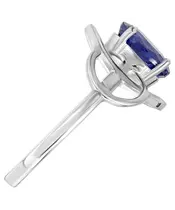 Женские Кольца_Серебро .925_САПФИР__3-Лазурит-Онлайн