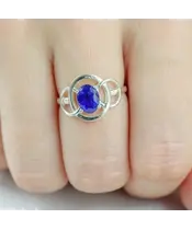 Женские Кольца_Серебро .925_САПФИР__6-Лазурит-Онлайн