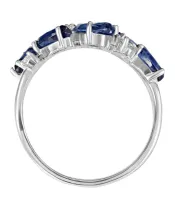 Женские Кольца_Серебро .925_КИАНИТ_Нанокристалл_3-Лазурит-Онлайн