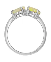 Женские Кольца_Серебро .925_ОПАЛ__3-Лазурит-Онлайн