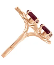 Женские Кольца_Серебро .925_РУБИН__5-Лазурит-Онлайн