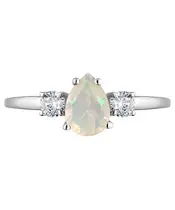 Женские Кольца_Серебро .925_ОПАЛ_Нанокристалл_3-Лазурит-Онлайн