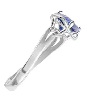 Женские Кольца_Серебро .925_ТАНЗАНИТ__3-Лазурит-Онлайн