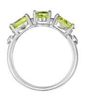 Женские Кольца_Серебро .925_ХРИЗОЛИТ_Нанокристалл_3-Лазурит-Онлайн