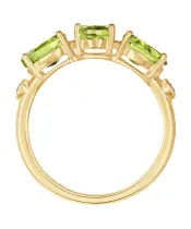 Женские Кольца_Серебро .925_ХРИЗОЛИТ_Нанокристалл_3-Лазурит-Онлайн