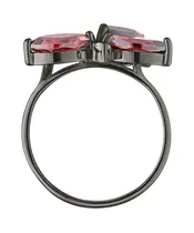 Женские Кольца_Серебро .925_ГРАНАТ_Нанокристалл_4-Лазурит-Онлайн