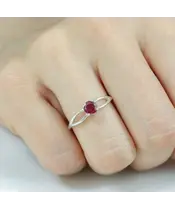 Женские Кольца_Серебро .925_РУБИН__6-Лазурит-Онлайн