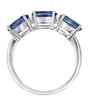 Женские Кольца_Серебро .925_КИАНИТ__4-Лазурит-Онлайн