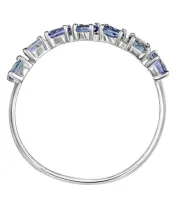 Женские Кольца_Серебро .925_ТАНЗАНИТ__3-Лазурит-Онлайн