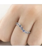 Женские Кольца_Серебро .925_ТАНЗАНИТ__5-Лазурит-Онлайн