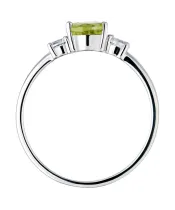 Женские Кольца_Серебро .925_ХРИЗОЛИТ_Нанокристалл_4-Лазурит-Онлайн