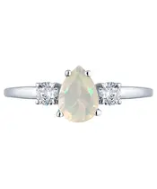 Женские Кольца_Серебро .925_ОПАЛ_Нанокристалл_3-Лазурит-Онлайн