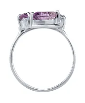 Женские Кольца_Серебро .925_АМЕТИСТ_Нанокристалл_3-Лазурит-Онлайн