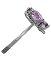 Женские Кольца_Серебро .925_АМЕТИСТ_Нанокристалл_4-Лазурит-Онлайн