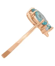 Женские Кольца_Серебро .925_ТОПАЗ_Нанокристалл_4-Лазурит-Онлайн