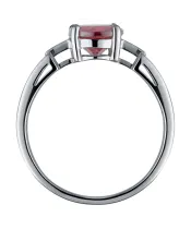 Женские Кольца_Серебро .925_ГРАНАТ__4-Лазурит-Онлайн