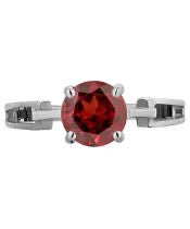 Женские Кольца_Серебро .925_ГРАНАТ__3-Лазурит-Онлайн