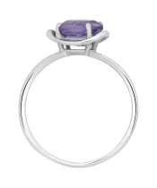 Женские Кольца_Серебро .925_АМЕТИСТ__3-Лазурит-Онлайн