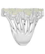 Женские Кольца_Серебро .925_ОПАЛ__3-Лазурит-Онлайн