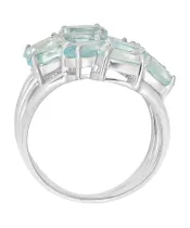 Женские Кольца_Серебро .925_ТОПАЗ__4-Лазурит-Онлайн