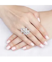 Женские Кольца_Серебро .925_ТОПАЗ__5-Лазурит-Онлайн