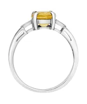 Женские Кольца_Серебро .925_ЦИТРИН__4-Лазурит-Онлайн