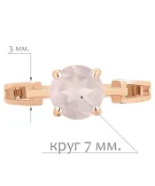 Женские Кольца_Серебро .925_КВАРЦ__2-Лазурит-Онлайн