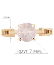 Женские Кольца_Серебро .925_КВАРЦ__2-Лазурит-Онлайн