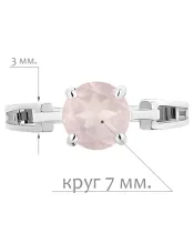 Женские Кольца_Серебро .925_КВАРЦ__2-Лазурит-Онлайн