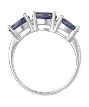 Женские Кольца_Серебро .925_САПФИР__3-Лазурит-Онлайн